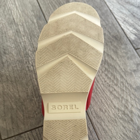 Sorel Red Platform Mules - Picture 4 of 9